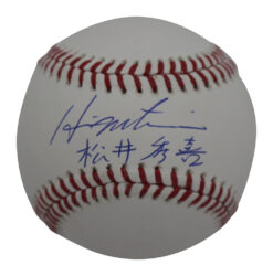 Hideki Matsui Autographed New York Yankees OML Baseball Beckett