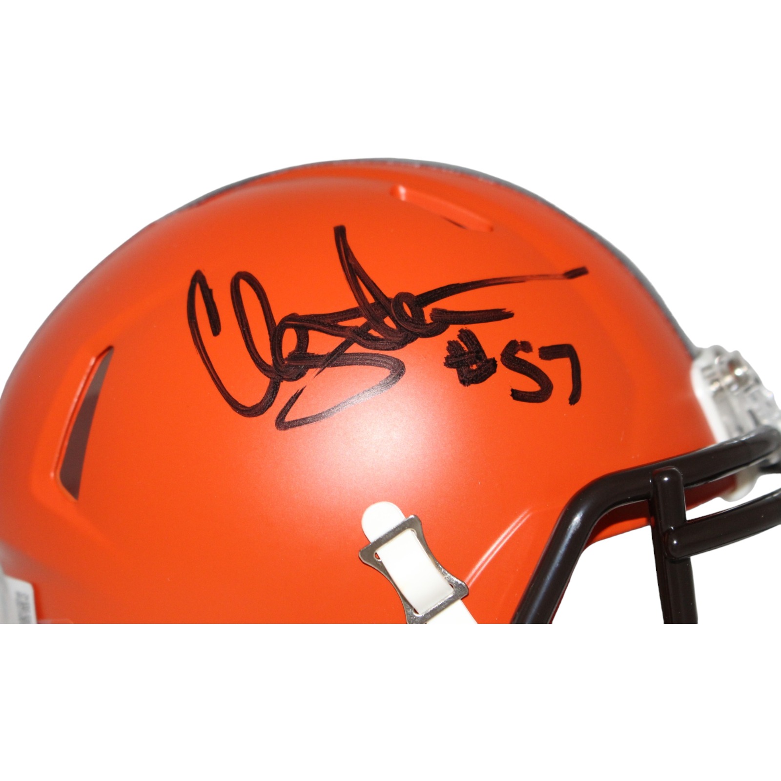 Clay Matthews Sr. Signed Cleveland Browns Mini Helmet Beckett