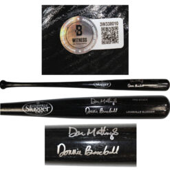 Don Mattingly Autographed New York Yankees LS Bat Donnie Baseball Beckett 59155