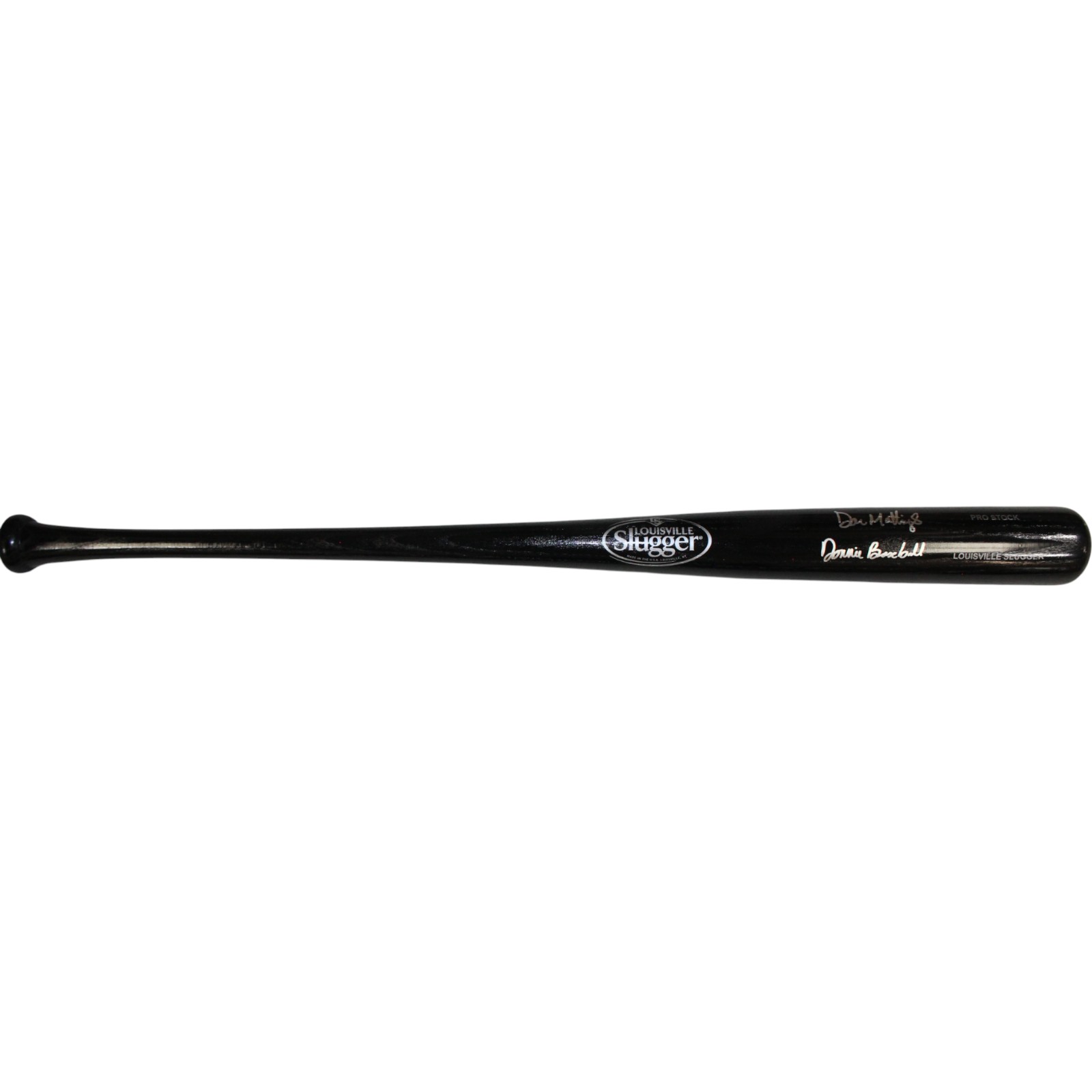 Don Mattingly Autographed New York Yankees LS Bat Donnie Baseball Beckett 59155 2 Don Mattingly Autographed New York Yankees LS Bat Donnie Baseball Beckett 59155