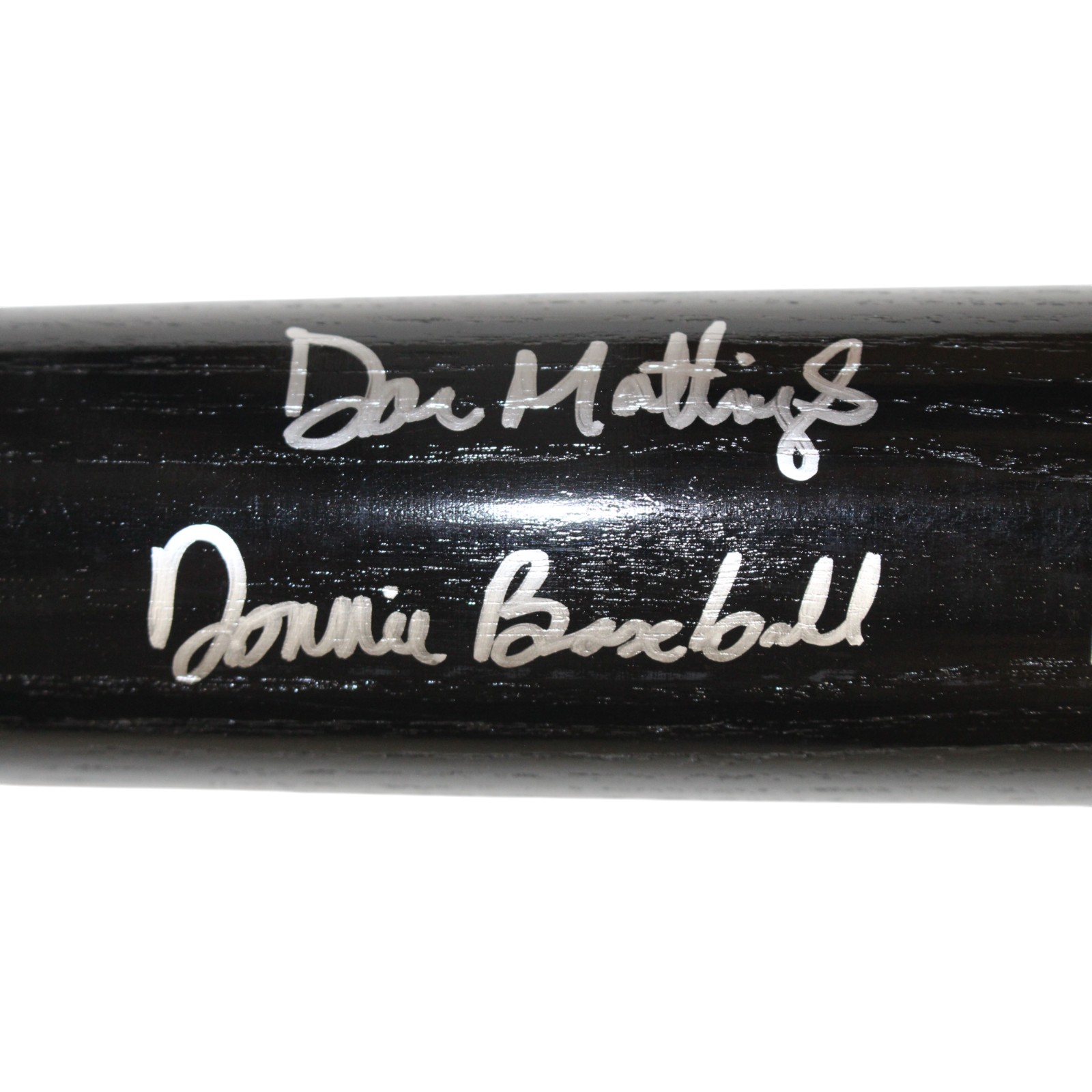 Don Mattingly Autographed New York Yankees LS Bat Donnie Baseball Beckett 59155 4 Don Mattingly Autographed New York Yankees LS Bat Donnie Baseball Beckett 59155