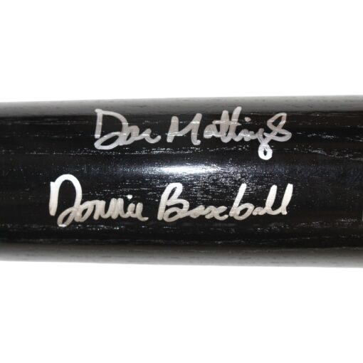 Don Mattingly Autographed New York Yankees LS Bat Donnie Baseball Beckett 59155