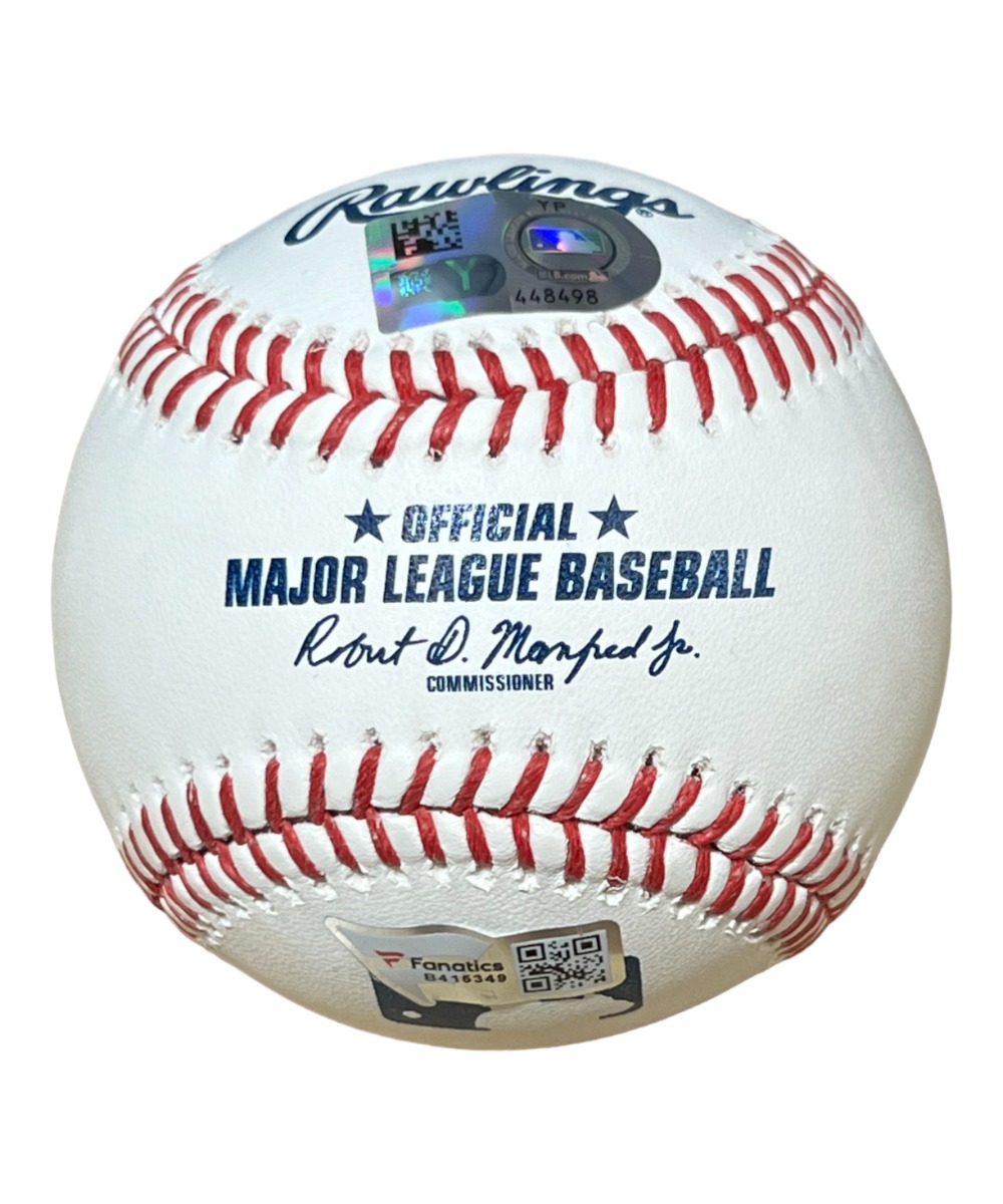 Dustin May Autographed ROMLB Baseball Los Angeles Dodgers I Bleed DB