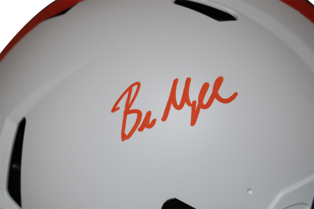 Baker Mayfield Signed Cleveland Browns Authentic Lunar Speed Helmet BAS 32424
