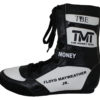 Floyd Mayweather Unsigned TMT TBE Black Left Boxing Shoe 12779