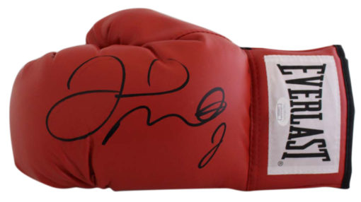 Floyd Mayweather Autographed Everlast Red Left Hand Boxing Glove JSA 11331