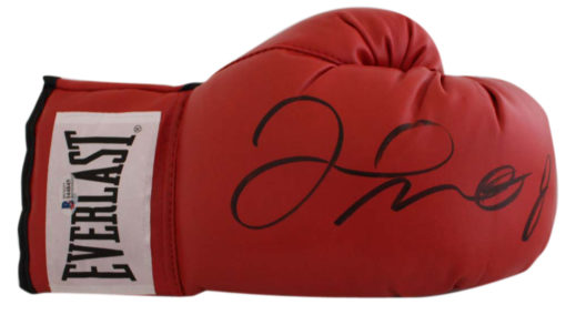 Floyd Mayweather Autographed Everlast Red Right Hand Boxing Glove BAS 11338