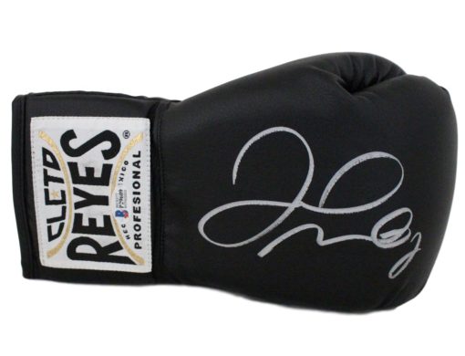 Floyd Mayweather Jr Signed Cleto Reyes Black Right Hand Boxing Glove BAS 24964