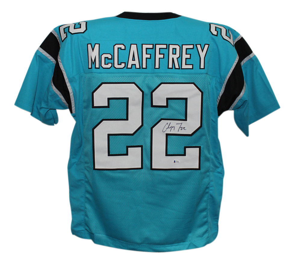 Mccaffrey jersey blue cheap