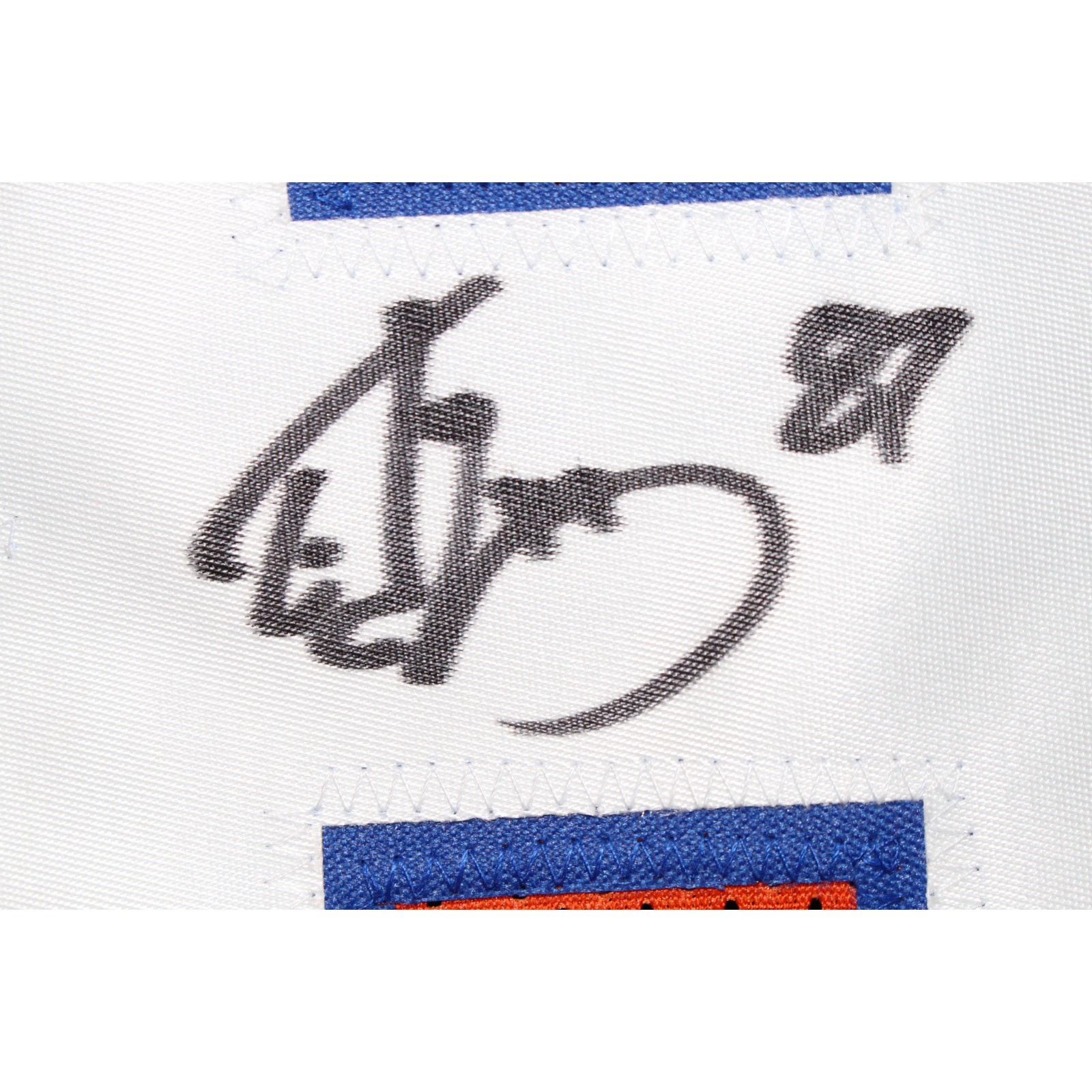 Ed McCaffrey Autographed Pro Style XL Orange TB Jersey Beckett Witness 53722