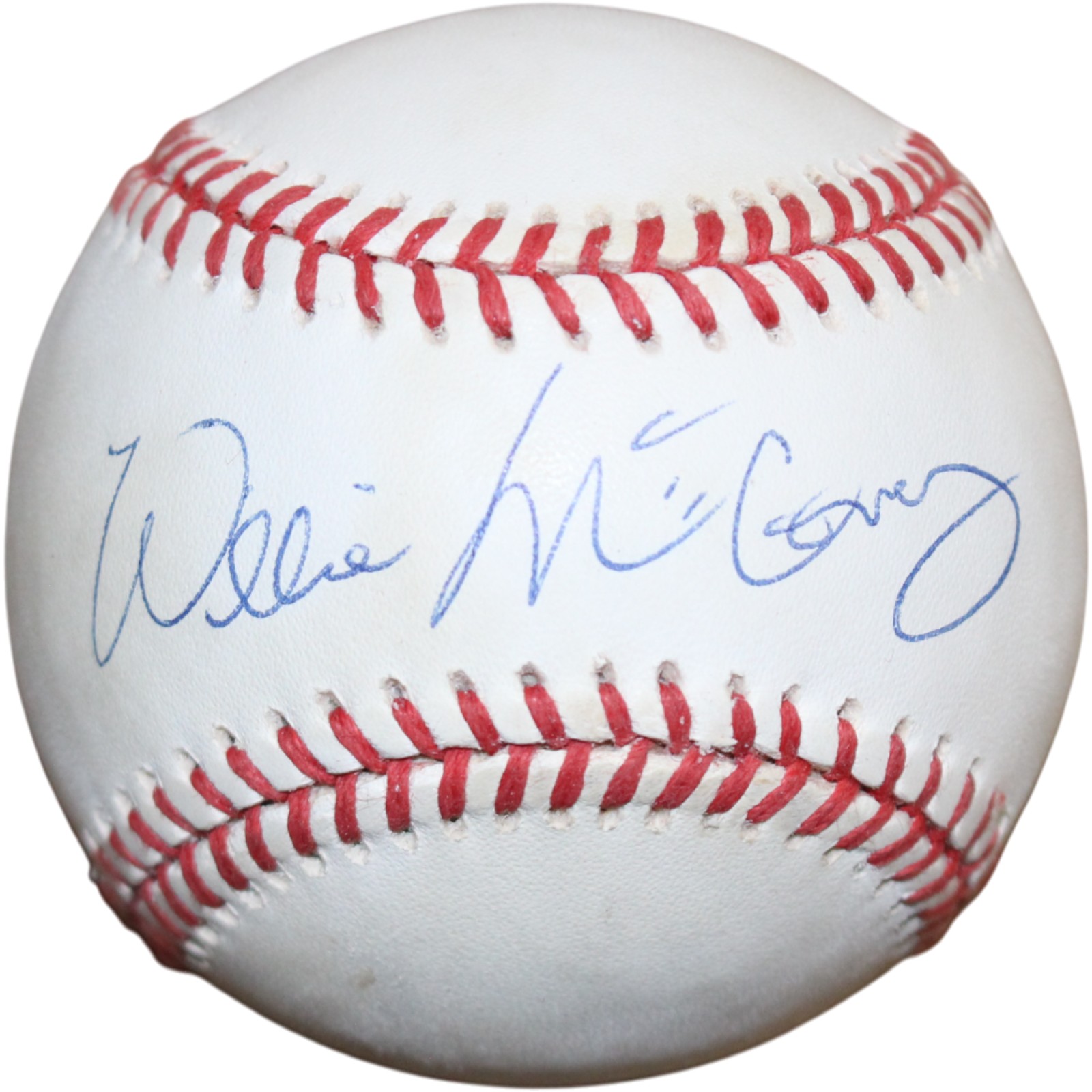 Willie McCovey Autographed/Signed San Francisco Giants OML Baseball PSA 54825