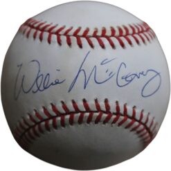 Willie McCovey Autographed/Signed San Francisco Giants OML Baseball PSA 54825