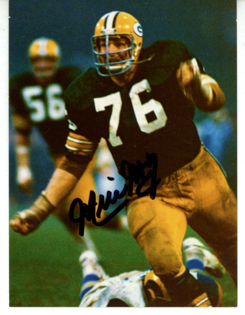 Mike McCoy Autographed Green Bay Packers Cinemark Giveaway Card Beckett 56065