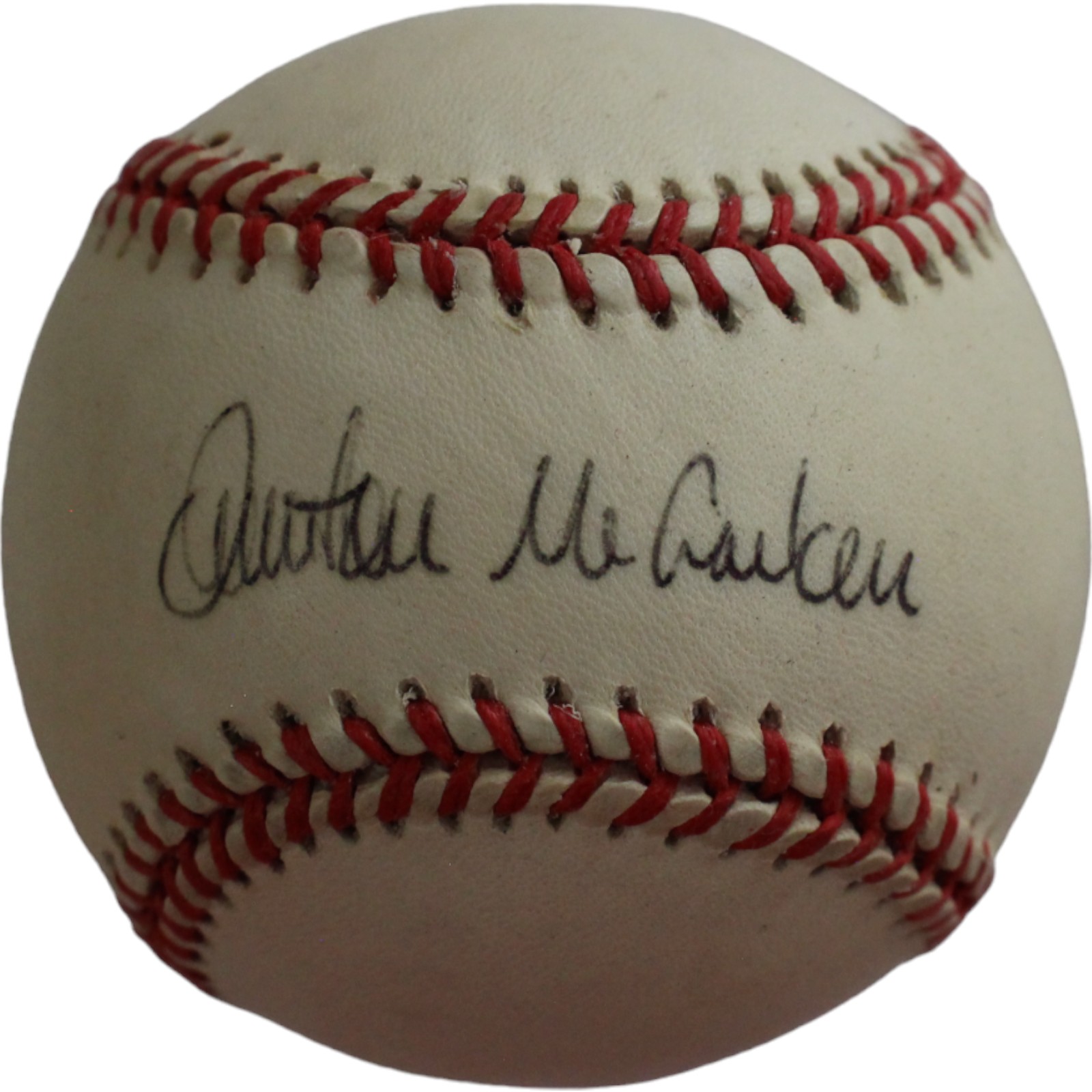 Quinton McCraken Autographed National League Baseball Toned Beckett 44359