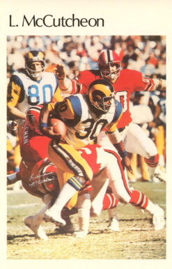 Lawrence McCutcheon Los Angeles Rams Mini Poster 3/50 Marketcom 46231