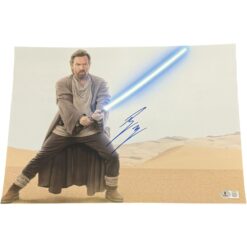 Ewan McGregor Autographed/Signed Star Wars 11x14 Photo Beckett 54346