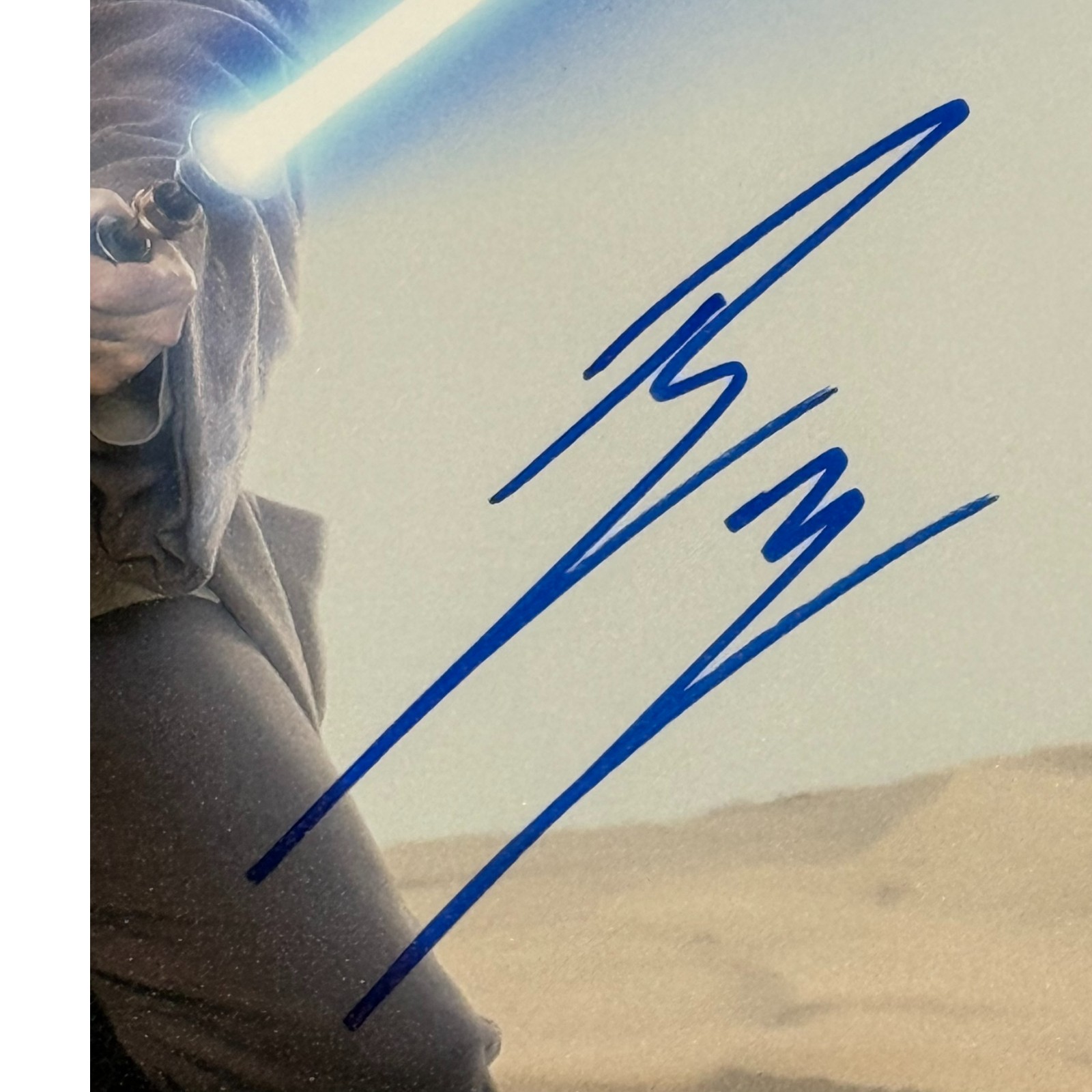 Ewan McGregor Autographed/Signed Star Wars 11x14 Photo Beckett 54346
