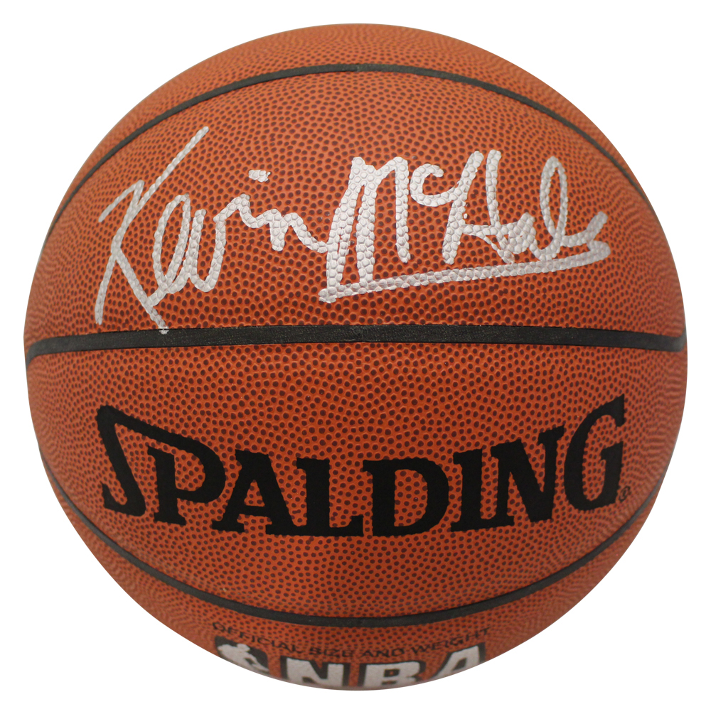 Kevin McHale Autographed Boston Celtics Spalding I/O Basketball Beckett