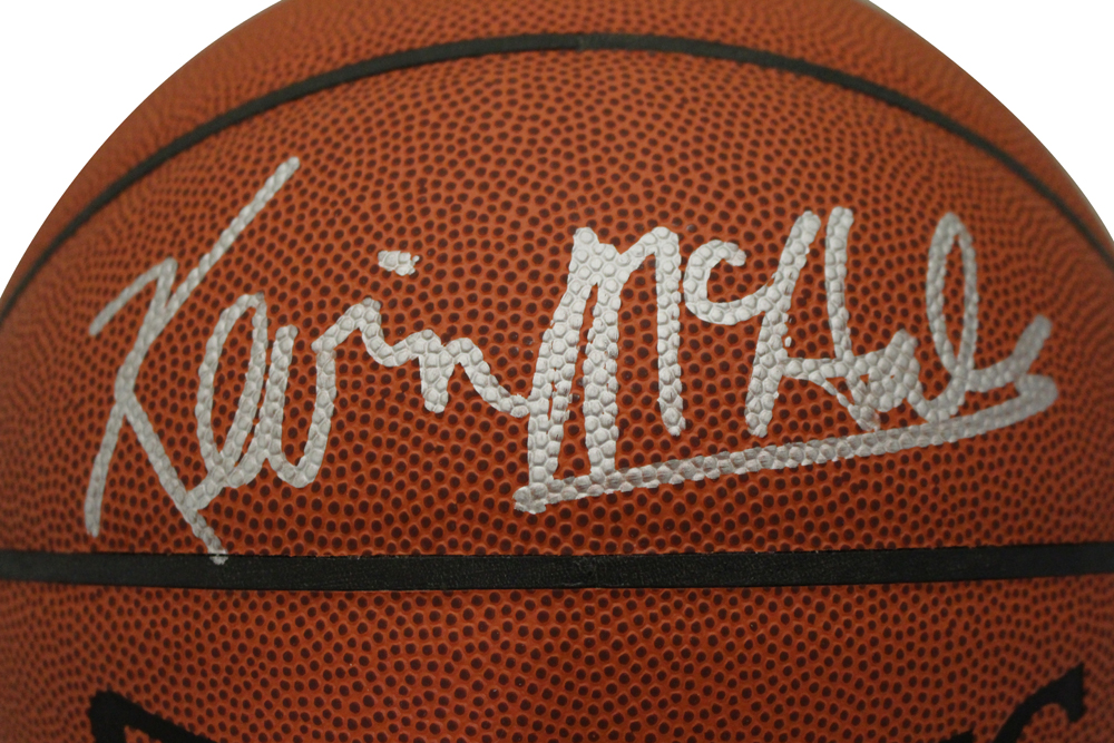 Kevin McHale Autographed Boston Celtics Spalding I/O Basketball Beckett