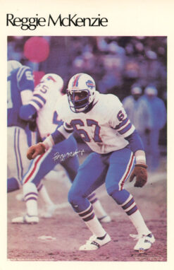 Reggie McKenzie Buffalo Bills Mini Poster 18/50 Marketcom 46221