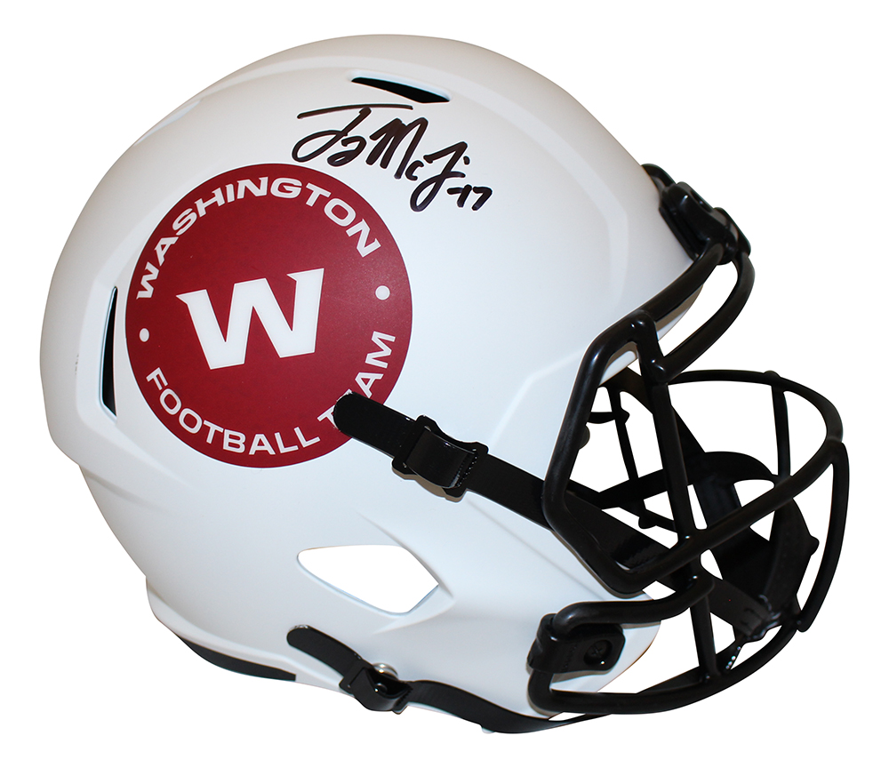 Terry McLaurin Signed Washington Football Team F/S Lunar Helmet BAS