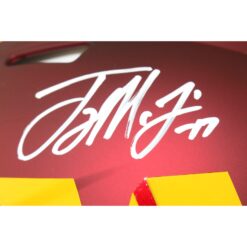 Terry McLaurin Autographed Washington Commanders Authentic Helmet Beckett 51874