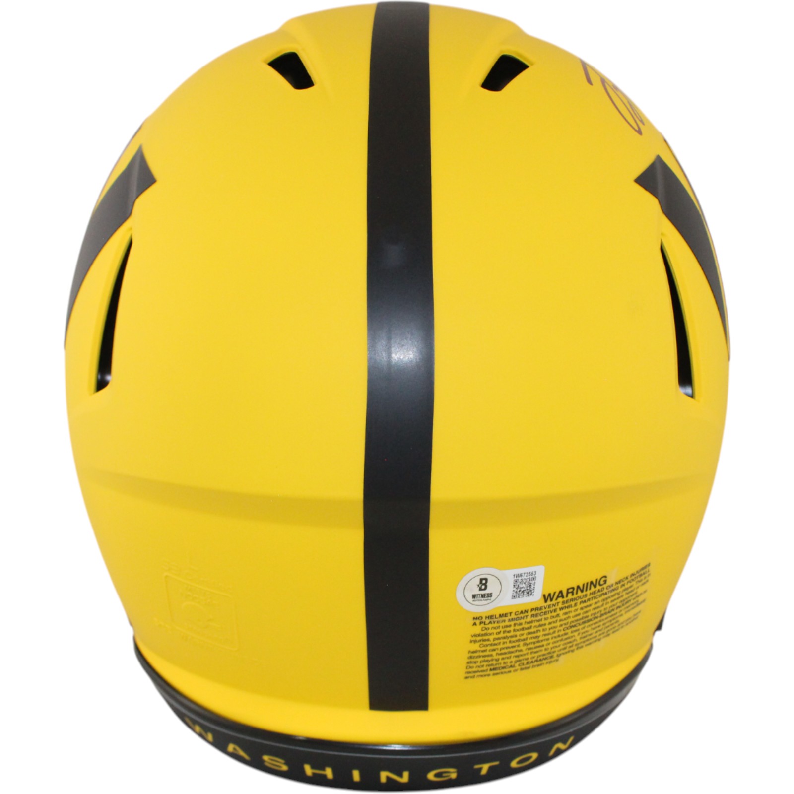 Terry McLaurin Autographed Washington Commanders Pro Rave Helmet Beckett 51878 3 Terry McLaurin Autographed Washington Commanders Pro Rave Helmet Beckett 51878