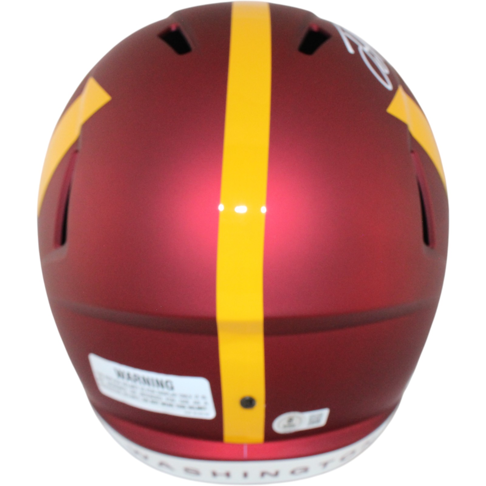 Terry McClaurin Autographed Washington Commanders F/S Helmet Beckett WIT 51891 3 Terry McClaurin Autographed Washington Commanders F/S Helmet Beckett WIT 51891