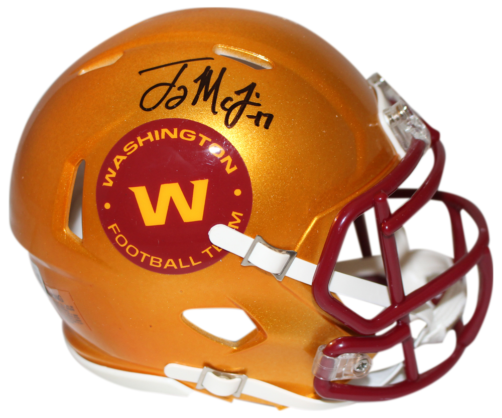 Terry McLaurin Signed Washington Football Team Flash Mini Helmet BAS