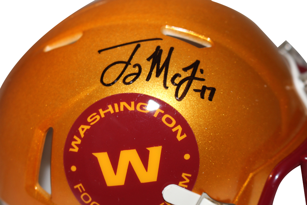Terry McLaurin Signed Washington Football Team Flash Mini Helmet BAS