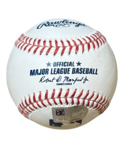 Jeff McNeil Autographed MLB Baseball New York Mets Flying Squirrel