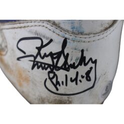 Karl Mecklenburg Signed Denver Broncos Game Worn Nike Cleats 12 Beckett 52859