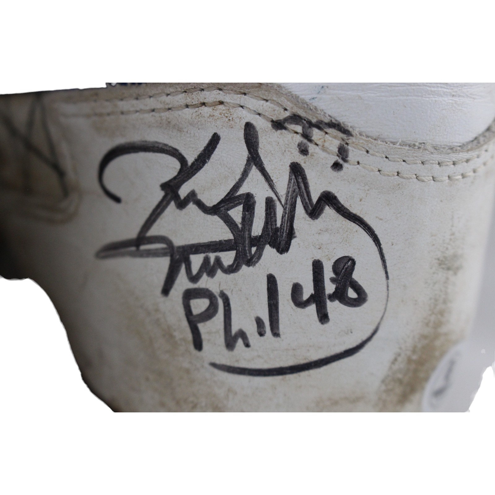 Karl Mecklenburg Signed Denver Broncos Game Worn Nike Cleats 12 Beckett 52859 3 Karl Mecklenburg Signed Denver Broncos Game Worn Nike Cleats 12 Beckett 52859