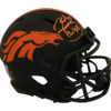 Karl Mecklenburg Autographed Denver Broncos Eclipse Mini Helmet BAS 31931