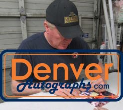 Karl Mecklenburg Autographed/Signed Denver Broncos 8x10 Photo BAS 31929 HM