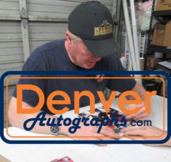 Karl Mecklenburg Autographed/Signed Denver Broncos 8x10 Photo BAS 31928 HM