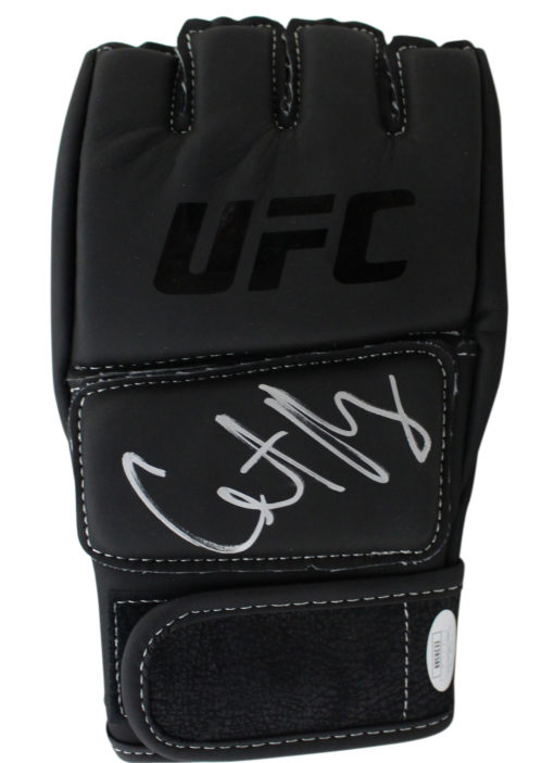 Gilbert Melendez Autographed/Signed UFC Left Hand Black Glove JSA 24697