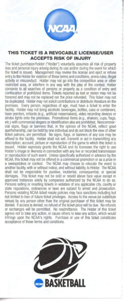 2009 Second Round March Madness Memphis Tigers vs Maryland Ticket 55561