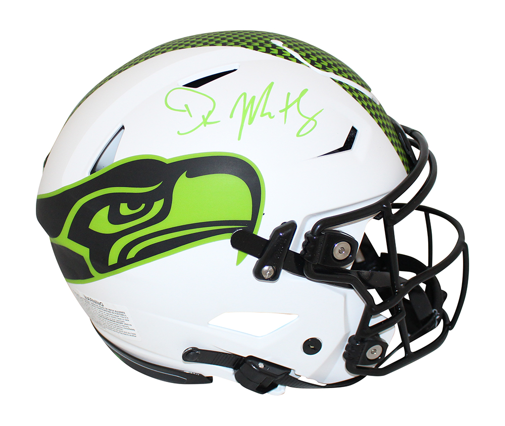 DK Metcalf Signed Seattle Seahawks Authentic Lunar Speed Flex Helmet BAS  32439 – Denver Autographs