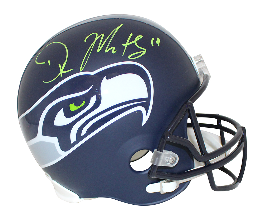 DK Metcalf Autographed/Signed Seattle Seahawks F/S VSR4 Helmet BAS 32440