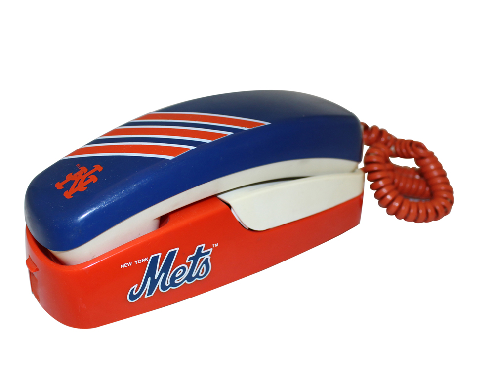 New York Mets Vintage Team Phone w/Cord As Is