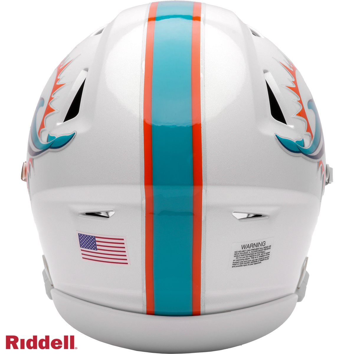 Miami Dolphins Riddell Mid-Size Midi Helmet New In Box 54249
