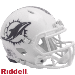 Miami Dolphins Riddell New In Box 2024 Salute to Service Mini Helmet 48093