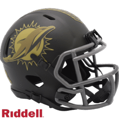 Miami Dolphins 2025 Salute to Service Riddell Mini Helmet New In Box 54451