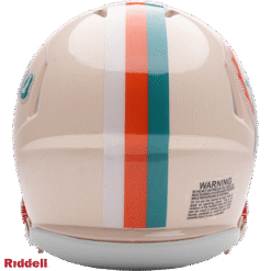 Miami Dolphins Retro Riddell Mini Helmet New In Box 55590
