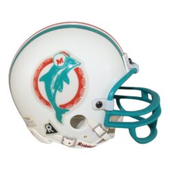 Miami Dolphins Unautographed Mini VSR4 Replica TB 80-96 NFL 51198