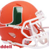 Miami Hurricanes AMP Speed Mini Helmet New In Box 12279