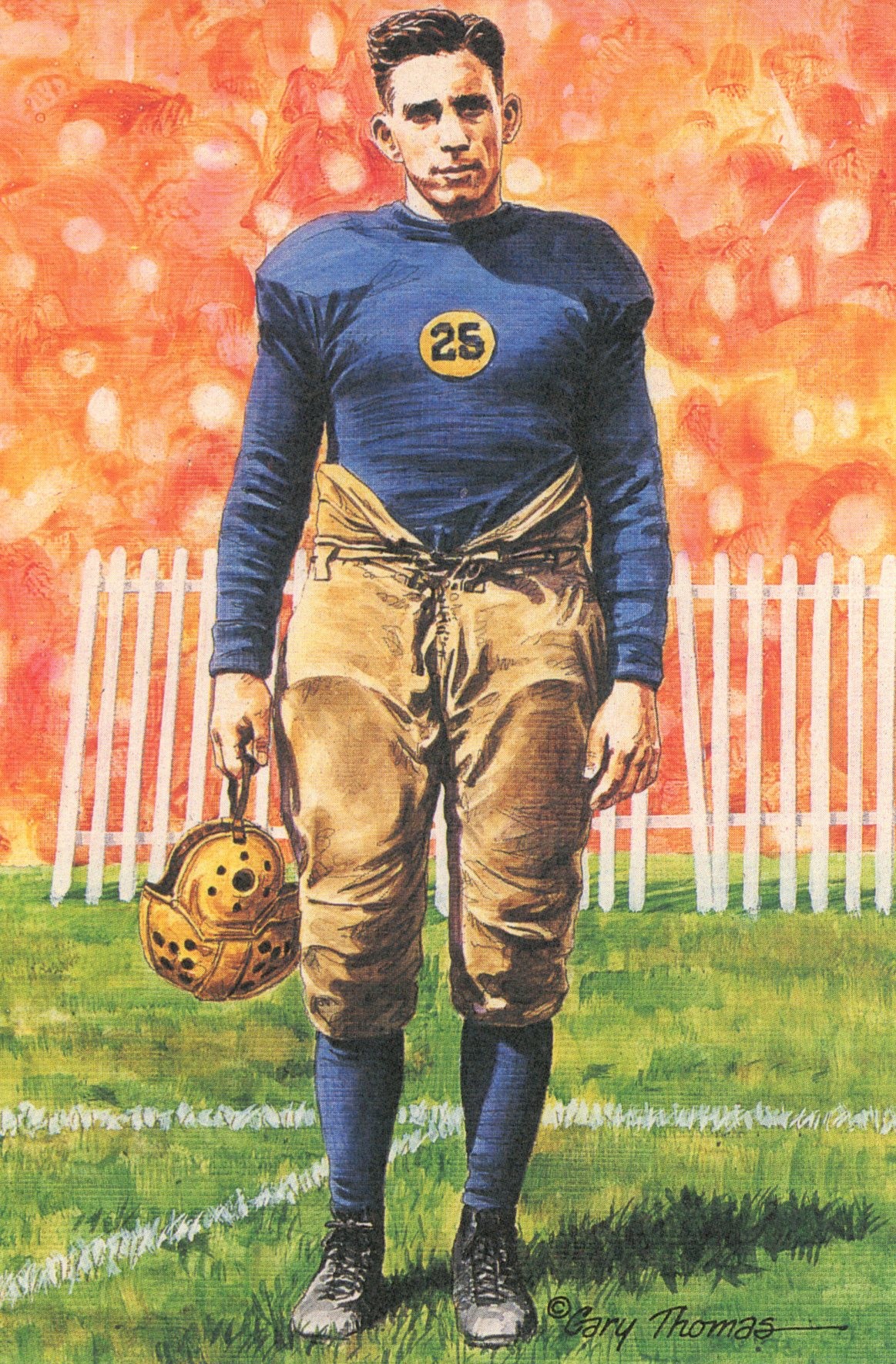 August "Mike" Michalske Green Bay Packers Goal Line Art Card #109 /5000 58118