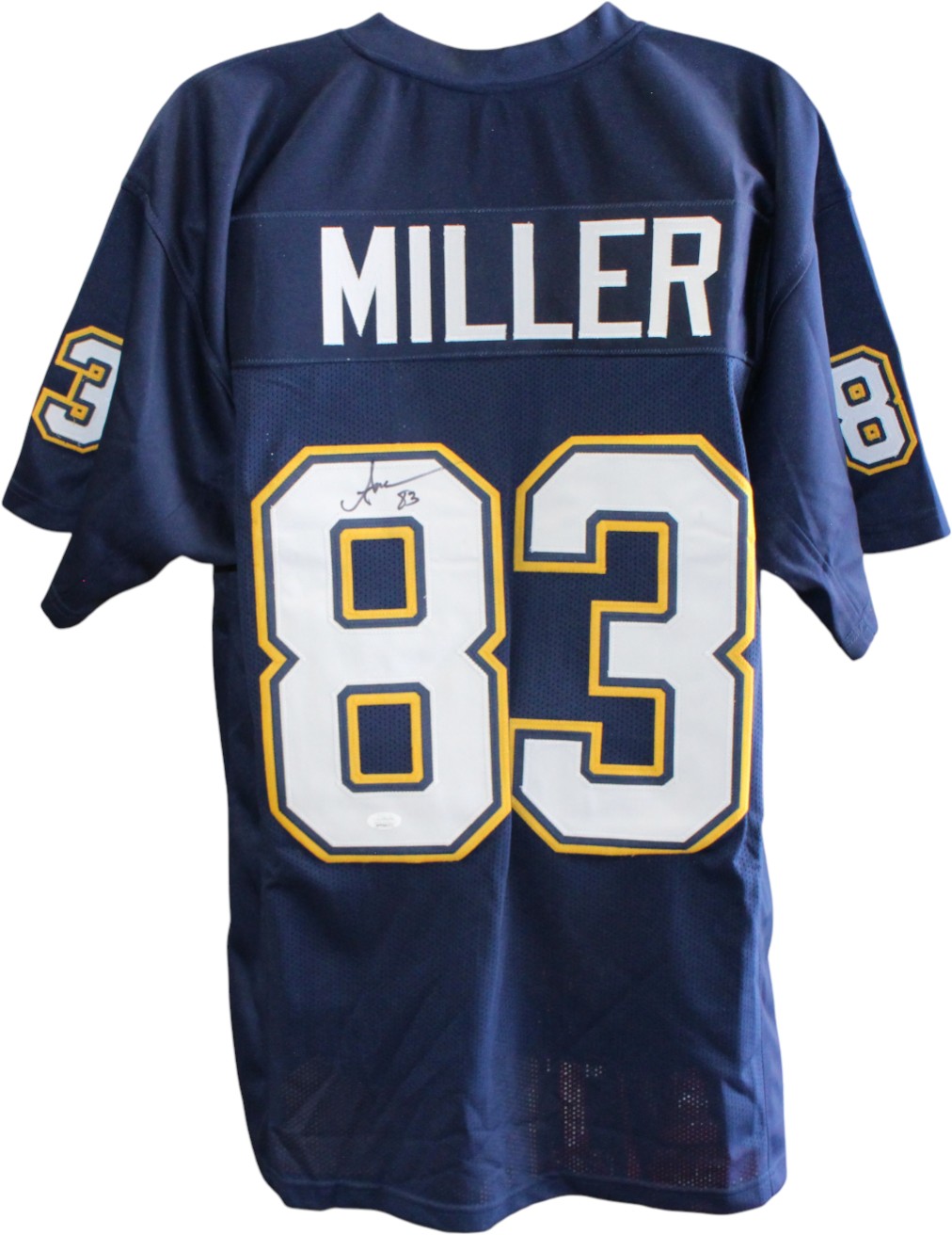 Anthony Miller Autographed/Signed Pro Style Size XL Blue Jersey JSA 59372