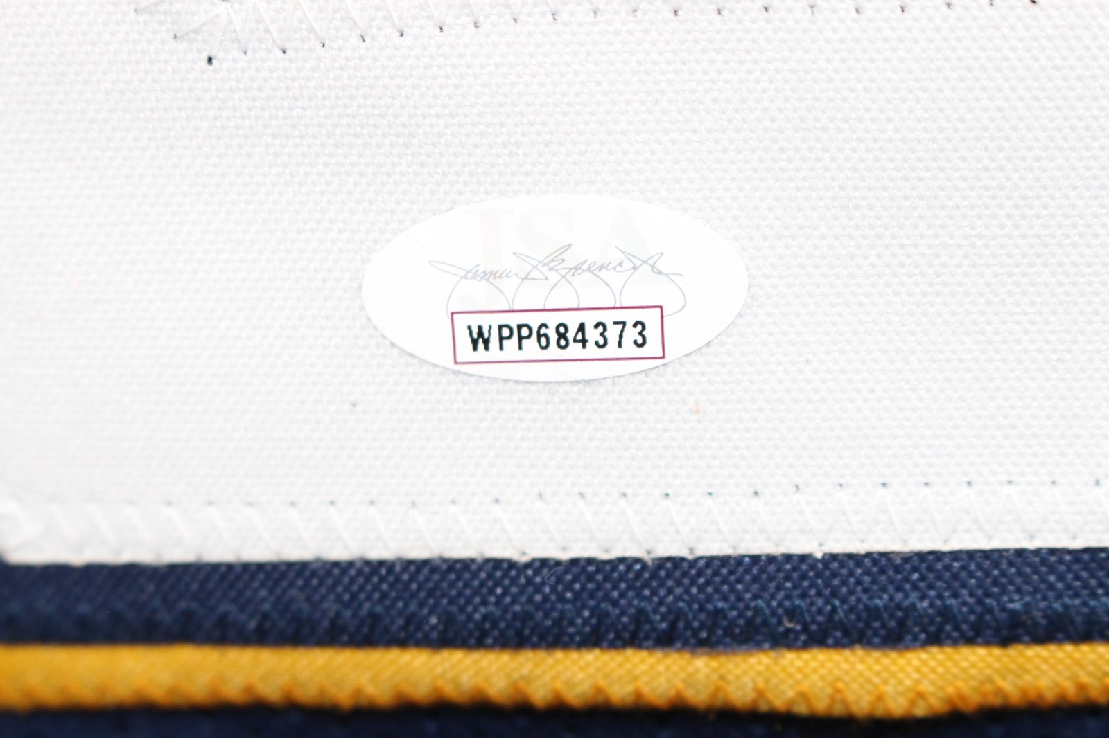 Anthony Miller Autographed/Signed Pro Style Size XL Blue Jersey JSA 59372 3 Anthony Miller Autographed/Signed Pro Style Size XL Blue Jersey JSA 59372